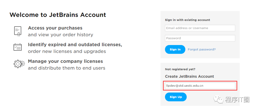 利用教育邮箱注册JetBrains产品的方法是什么