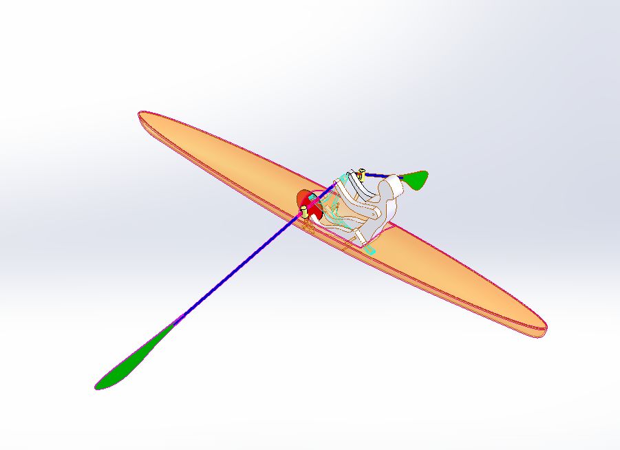 SolidWorks仿真怎么实现划皮艇