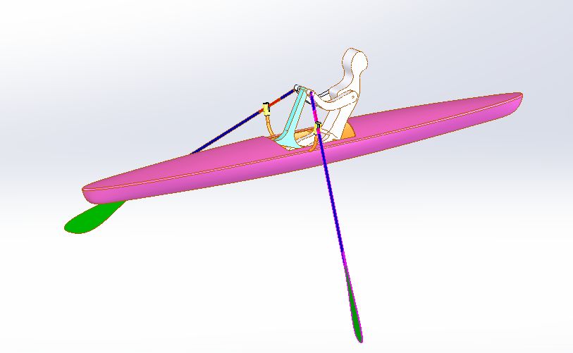 SolidWorks仿真怎么实现划皮艇