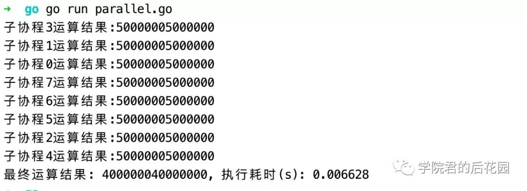 Go 语言中如何利用多核 CPU 实现并行计算