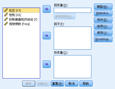 如何進行無序多分類logistic回歸分析