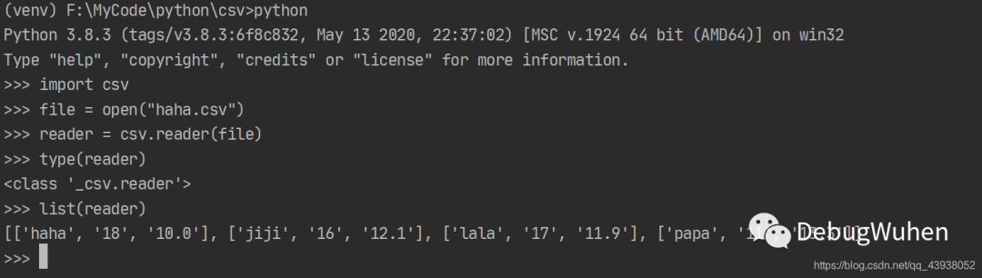 python中怎么处理CSV文件