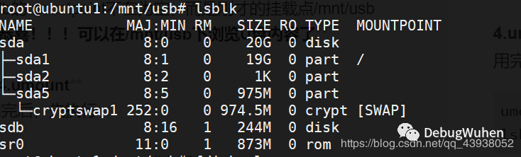 linux怎么用U盘等外接储存设备