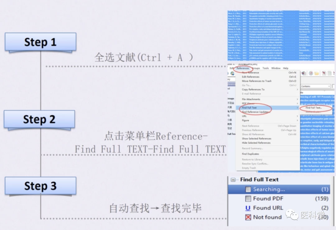 EndNote查找全文功能怎么用