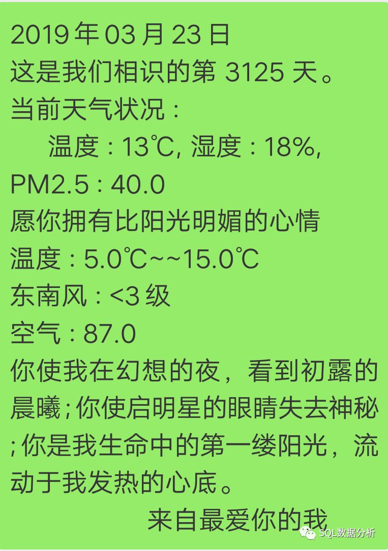 如何使用python+itchat定时发送当日天气情况和暖心话给指定微信好友