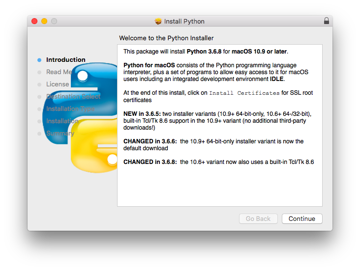 Mac 10.13如何安装Python-3.6.8和IPython-Notebook