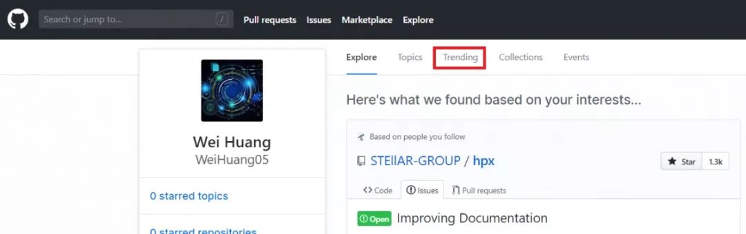 怎么查看Github热榜