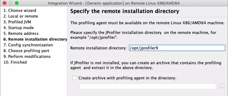 如何使用Jprofiler远程监控线上服务