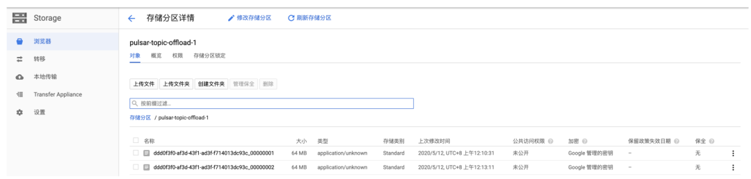 怎么使用GCS offloader 卸载存储在 BookKeeper 中的数据