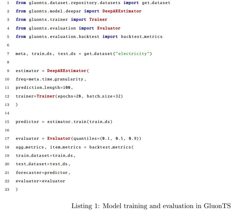 Python中的概率时间序列模型是什么