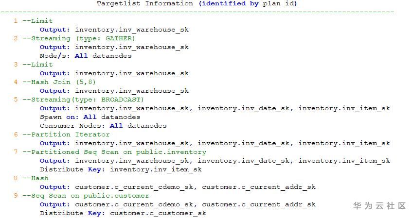 如何理解GaussDB explain分布式执行计划