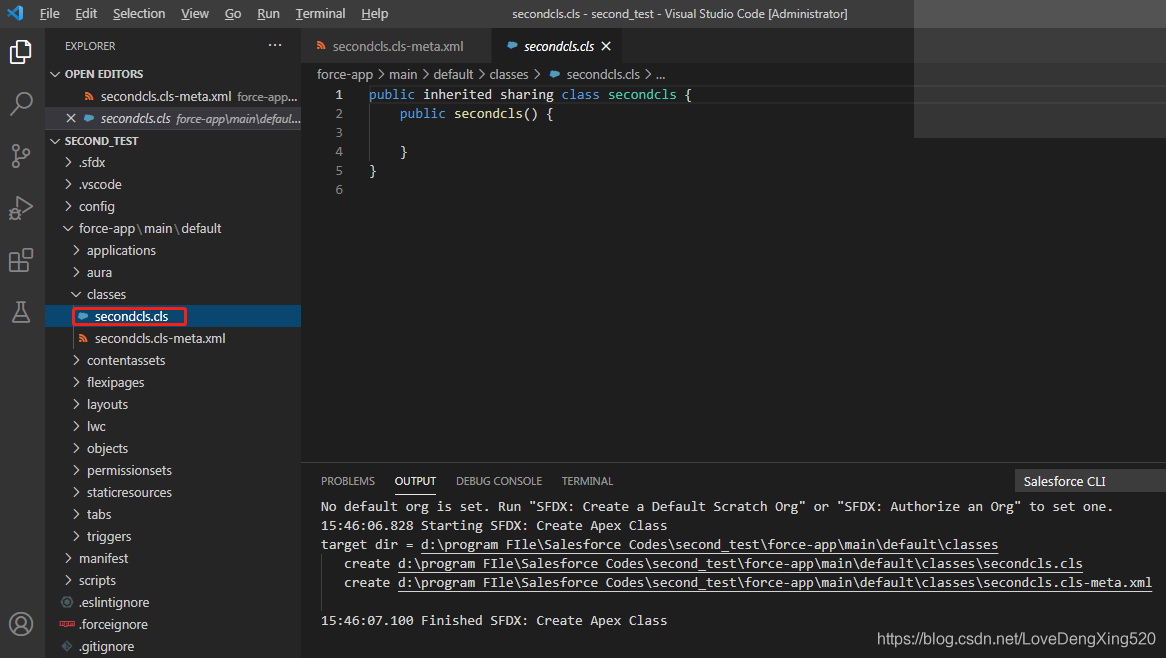 Visual Studio Code如何配置Salesforce开发环境