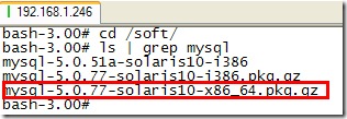 怎么在solaris10下安装mysql5