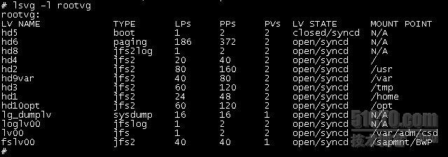 AIX5.3中rootvg如何備份與恢復(fù)