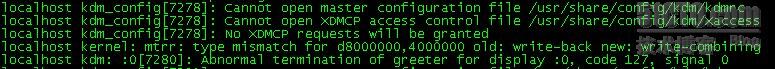 linux xdmcp报错的解决方法