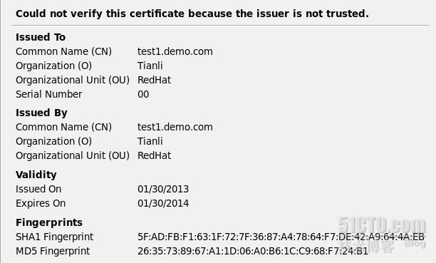 RHEL6.3下如何简单配置Apache https