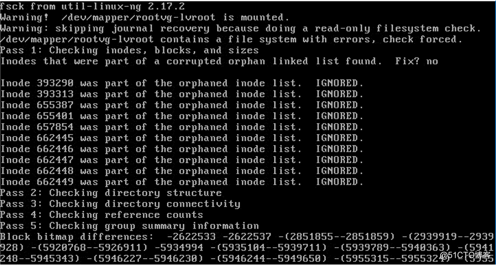 如何利用fsck命令修复linux文件系统