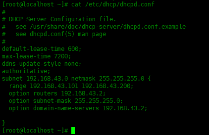 Centos8怎么配置DHCP服务器