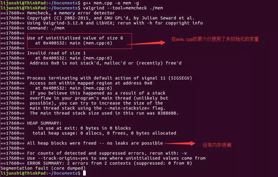 Linux下內(nèi)存問題檢測神器Valgrind怎么用