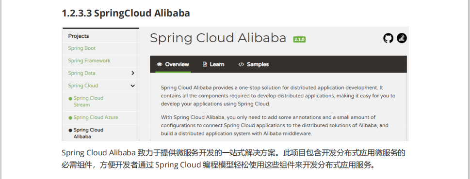 spring cloud alibaba的知识点有哪些
