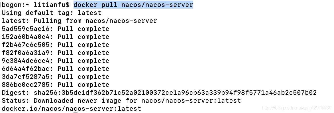 docker怎样安装nacos