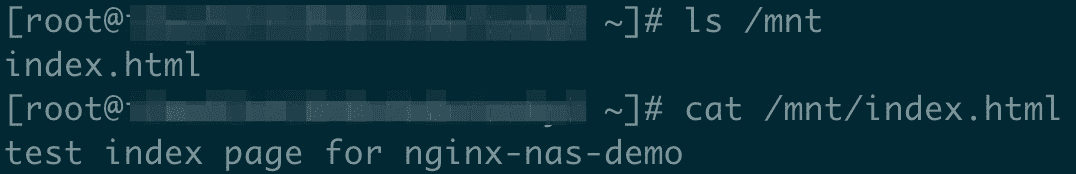 如何使用ACK和NAS快速搭建弹性NGINX网站