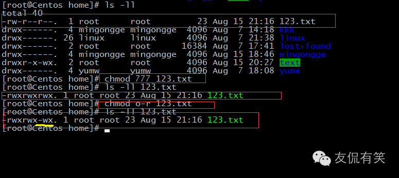 Linux系统怎么修改权限与默认权限