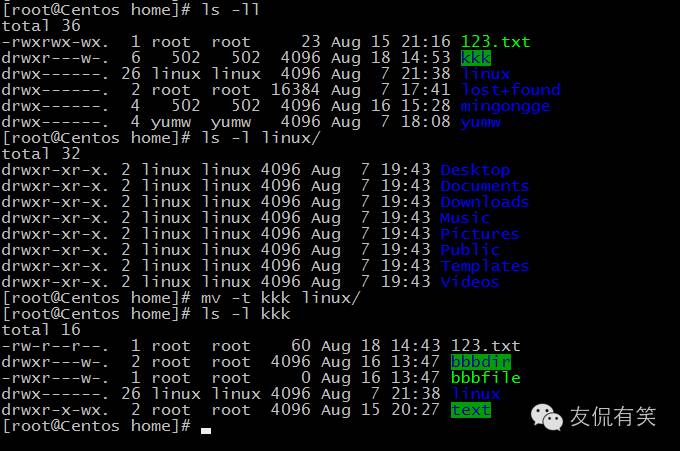 Linux常用的基础命令整理