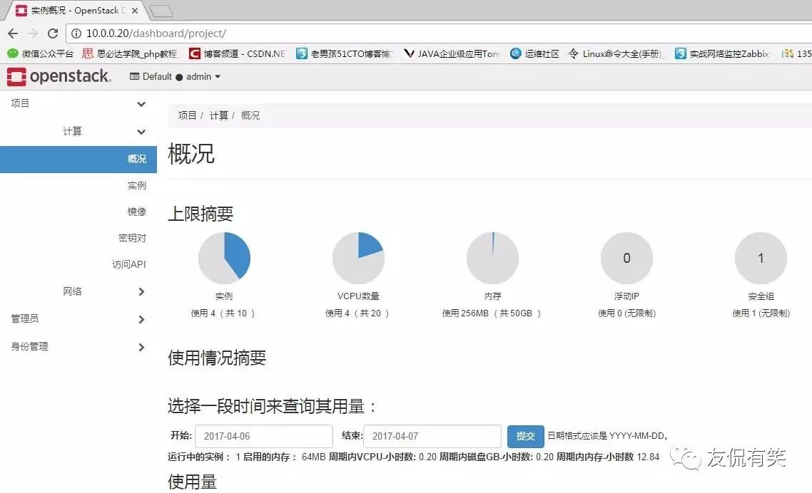 OpenStack如何创建一个实例)