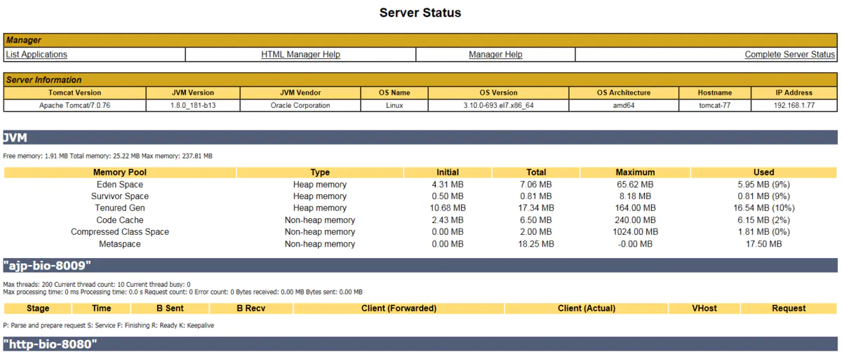 Java容器Tomcat等中间价原理、安装、配置和使用方法