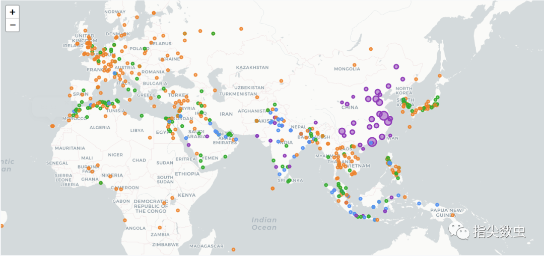 Grafana中怎么利用worldmap-panel实现一个世界地图