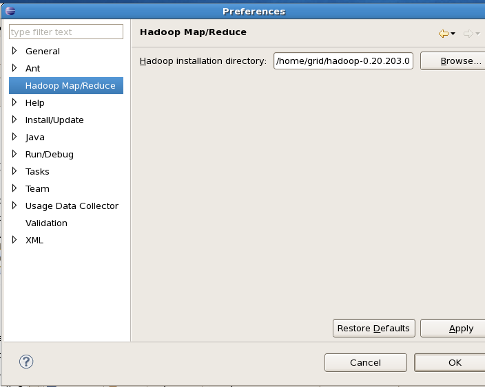 windows7下eclipse如何远程调试linux hadoop