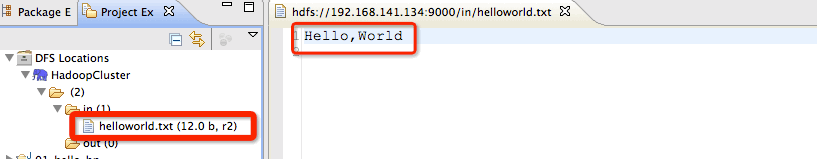 Hadoop如何实现HelloWorld