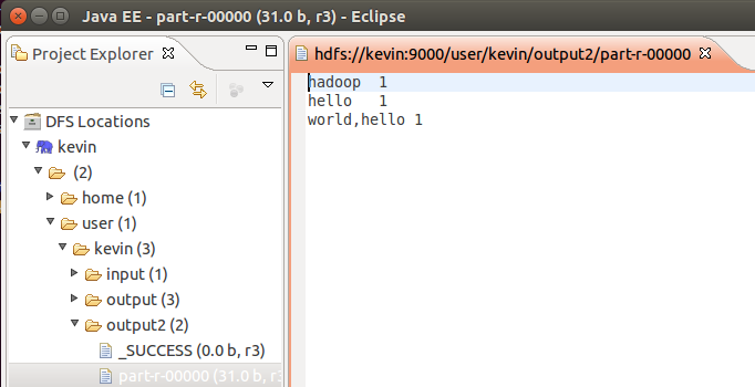 Ubuntu上怎么为eclipse安装hadoop插件以及在eclipse运行Hadoop程序