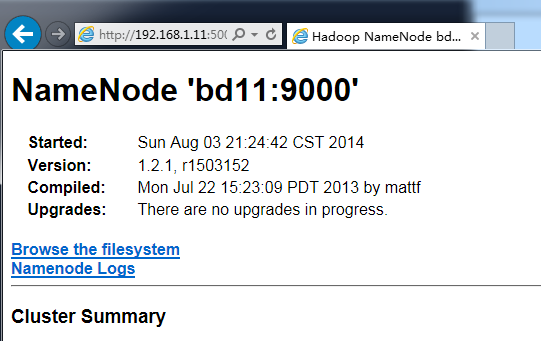 Hadoop1.2.1配置用户认证之simple类型的示例分析