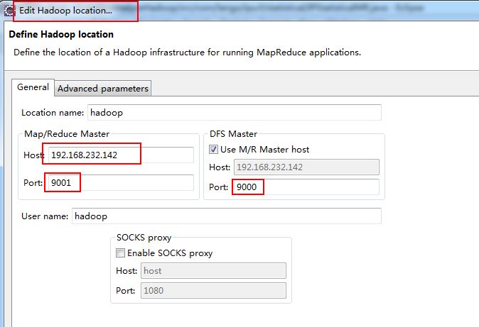hadoop如何在Eclipse中的配置地址