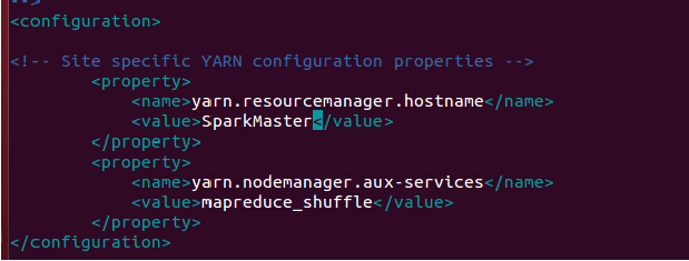 Spark中yarn-site.xml的最小化怎么配置