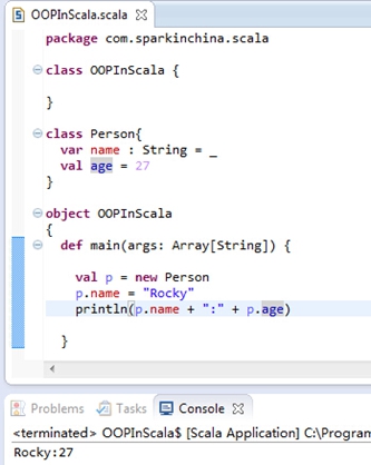 Scala中类如何使用