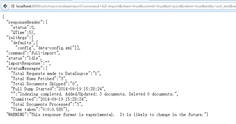 如何使用Solr索引MySQL数据