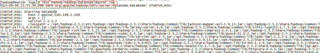 hadoop2.5.2启动发现DataNode没有启动怎么办