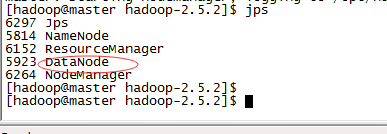 hadoop2.5.2启动发现DataNode没有启动怎么办