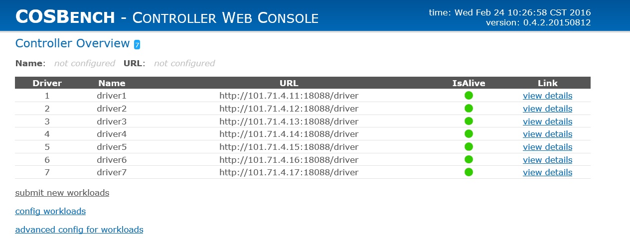 如何部署使用Intel开源的对象存储测试套件CosBench