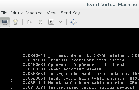 如何启动第一个KVM 虚机