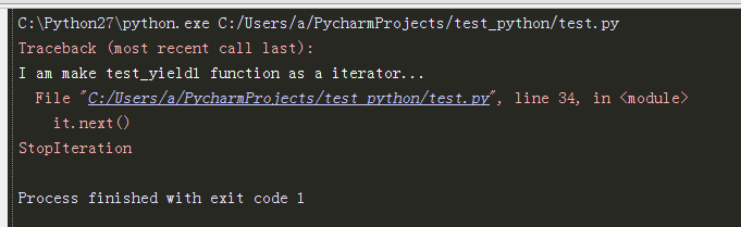Python yield语法的使用分析
