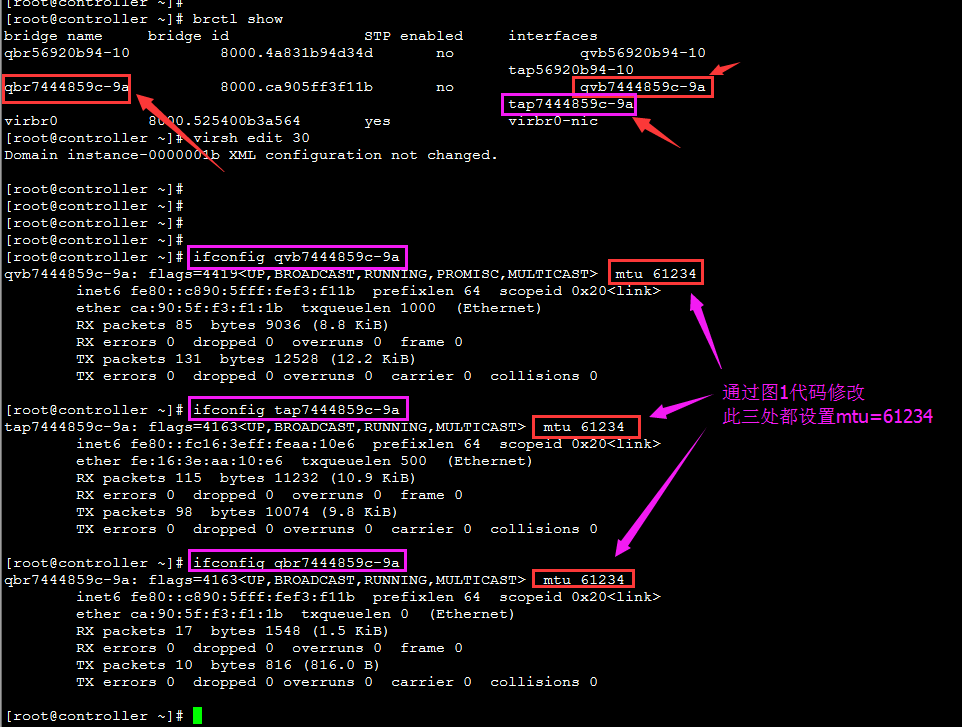 openstack中虚拟机网卡、网桥等mtu设置的示例分析