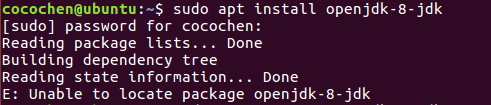 linux环境下安装openjdk-8-jdk错误怎么办