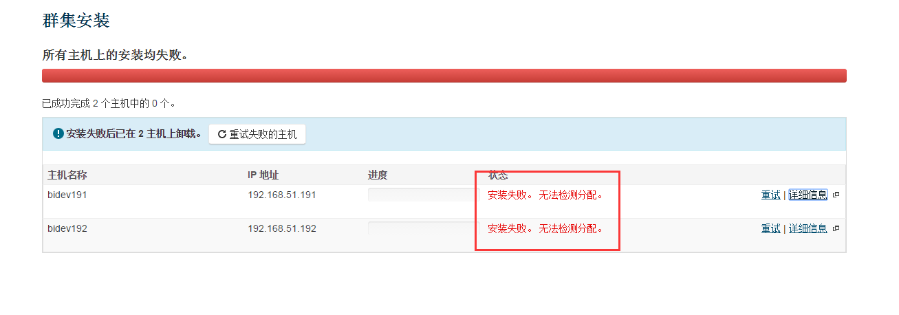 CDH5使用安装报错方解决办法