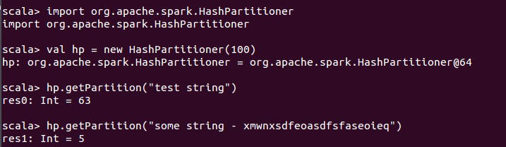 Spark的HashPartitioner方式的Python实现是这样的
