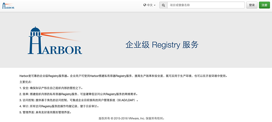 Docker Registry--harbor安装和简单使用szyd