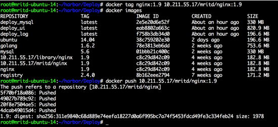 Docker Registry--harbor安装和简单使用szyd